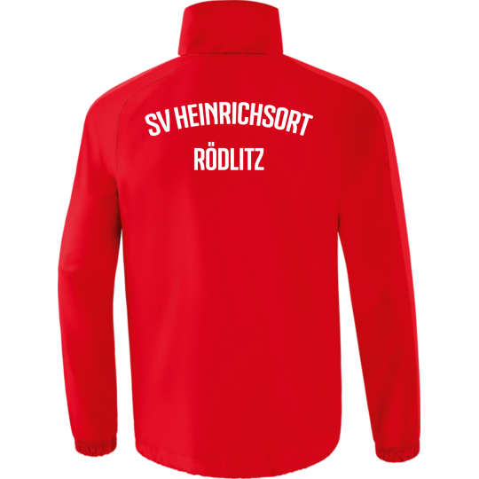 SV Heinrichsort  Rödlitz Kinder Allwetterjacke rot