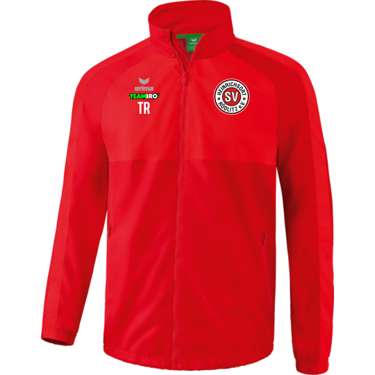 SV Heinrichsort  Rödlitz Herren Allwetterjacke rot