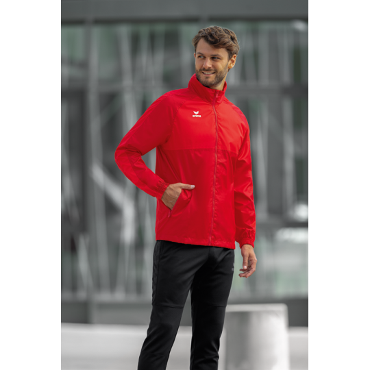 SV Heinrichsort  Rödlitz Herren Allwetterjacke rot