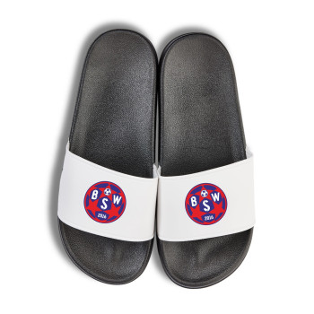 BSW Lausitz  Badelatschen schwarz/weiss