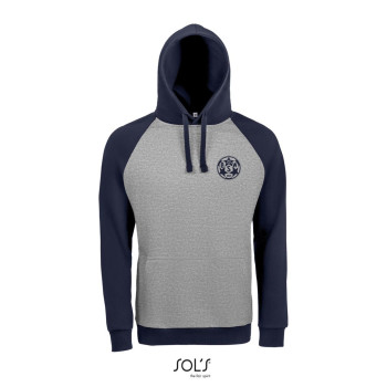 BSW Lausitz Unisex Seattle Hoodie grau/navy