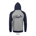 BSW Lausitz Unisex Seattle Hoodie grau/navy