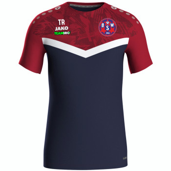 BSW Lausitz Kinder T-Shirt marine/chili rot