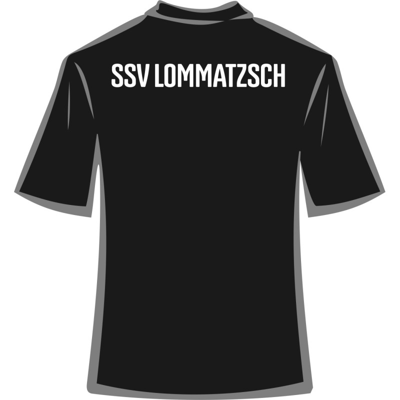 SSV Lommatzsch Training T-Shirt Unisex schwarz