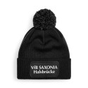 VfB Saxonia Halsbrücke Bommelmütze schwarz