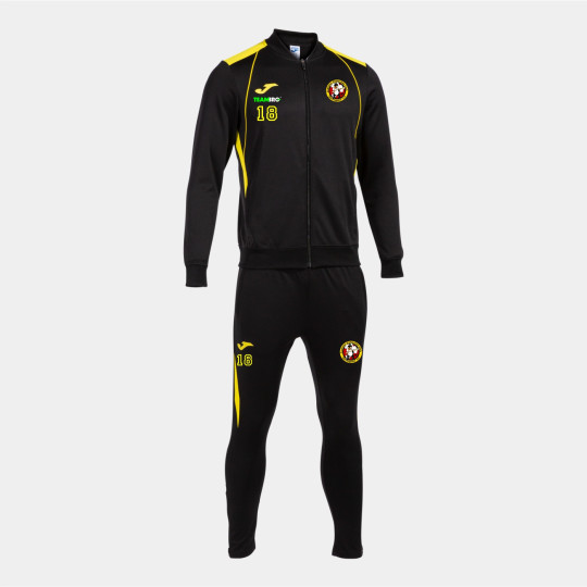 Freitaler Pinguine Unisex Trainingsanzug schwarz/gelb