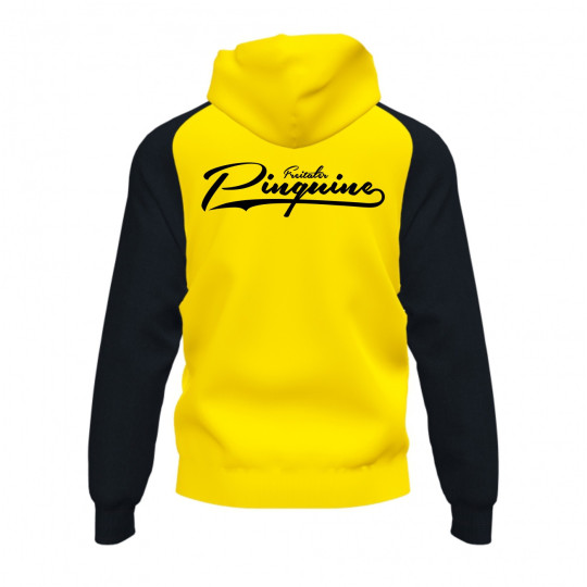 Freitaler Pinguine Unisex Kapuzenjacke gelb/schwarz