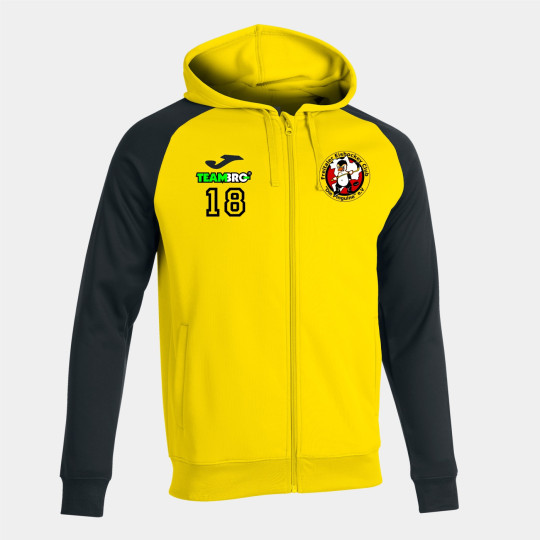 Freitaler Pinguine Junior  Kapuzenjacke gelb/schwarz