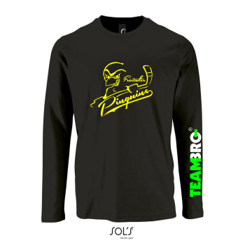 Freitaler Pinguine Unisex Longsleeve schwarz