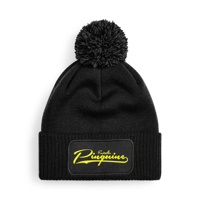 Freitaler Pinguine  Bommelmütze schwarz