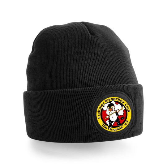 Freitaler Pinguine  Strickmütze schwarz