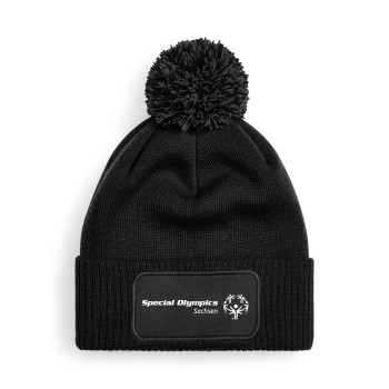 Special Olympics Bommelmütze schwarz