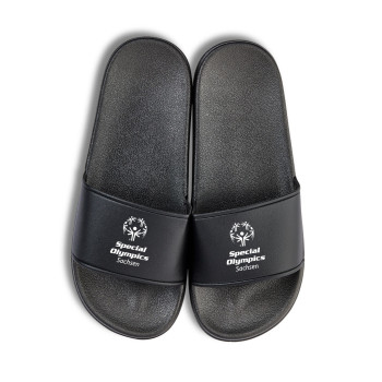 Special Olympics Badelatschen schwarz