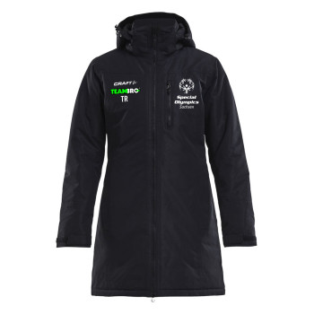 Special Olympics Damen Parka schwarz