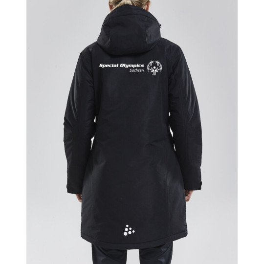 Special Olympics Damen Parka schwarz