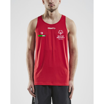 Special Olympics Herren Singlet rot