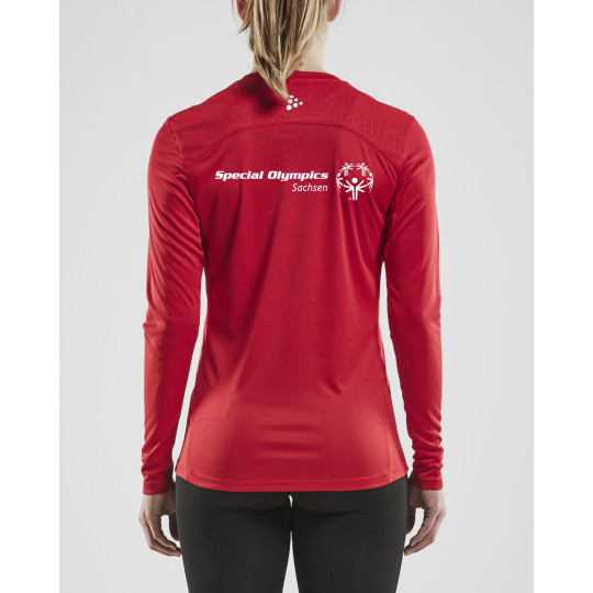 Special Olympics Damen LA Laufshirt rot