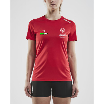 Special Olympics Damen Laufshirt rot