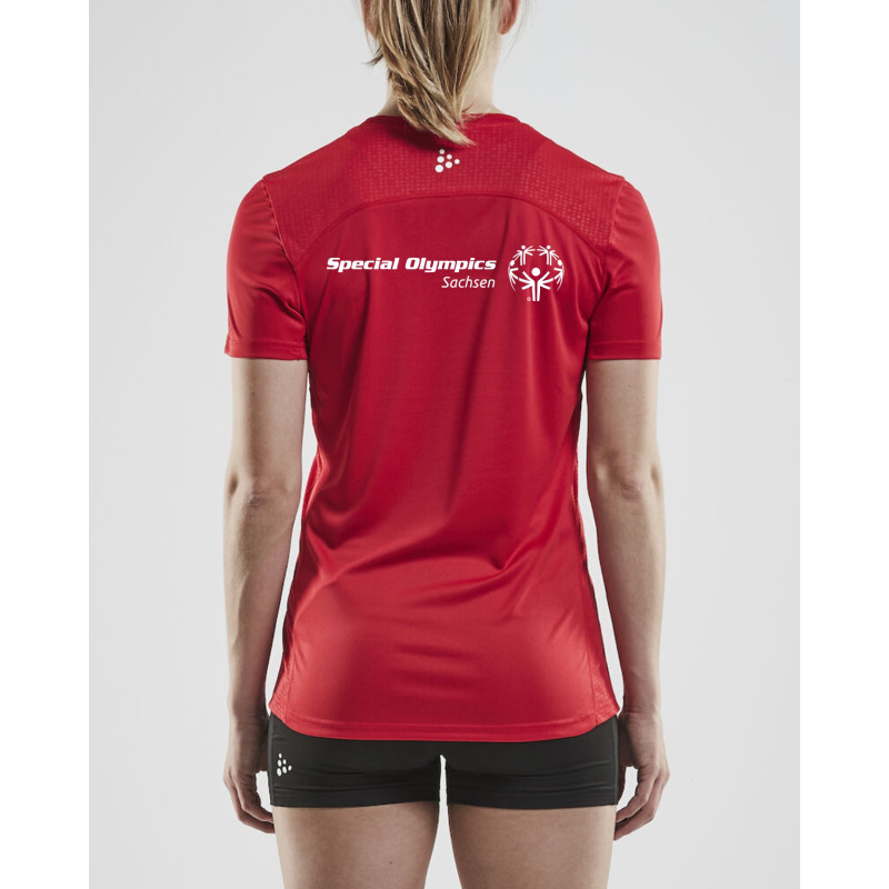 Special Olympics Damen Laufshirt rot
