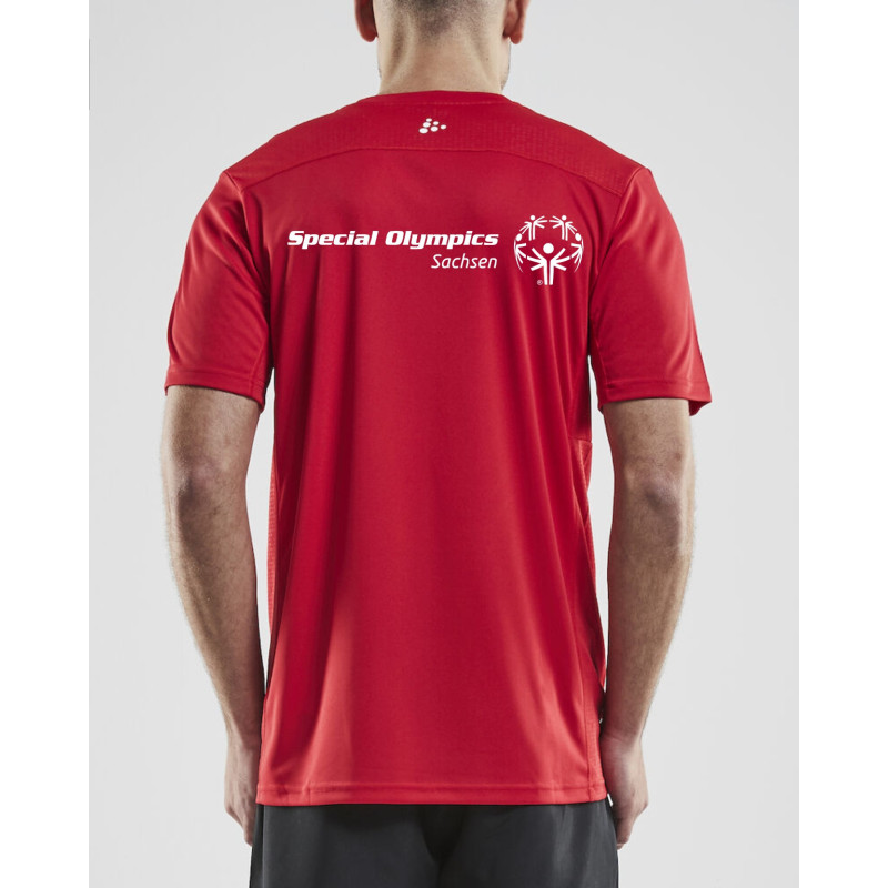 Special Olympics Herren Laufshirt rot
