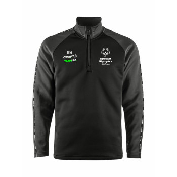 Special Olympics Herren ZipTop schwarz