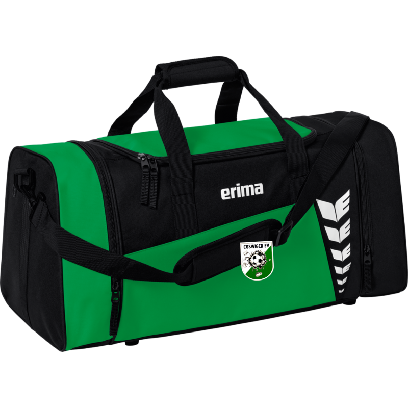 Coswiger FV MEDIUM Sporttasche smaragd/schwarz