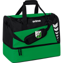 Coswiger FV LARGE Sporttasche mit Bodenfach smaragd/schwarz