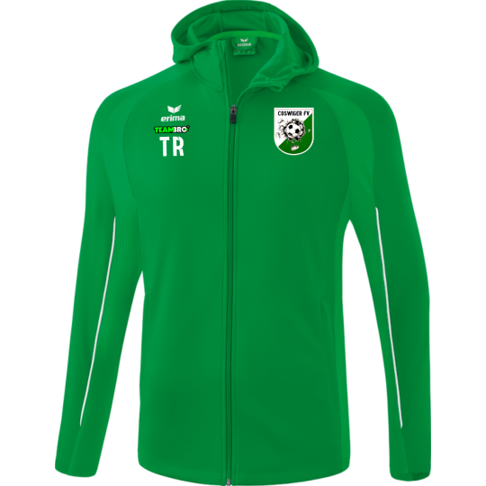 Coswiger FV Herren Trainingsjacke mit Kapuze