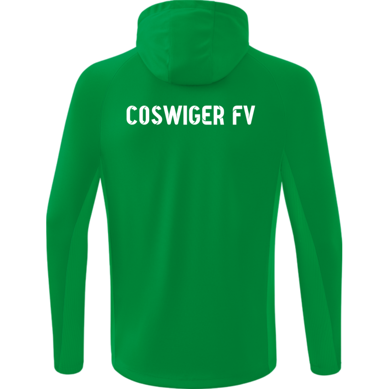 Coswiger FV Herren Trainingsjacke mit Kapuze