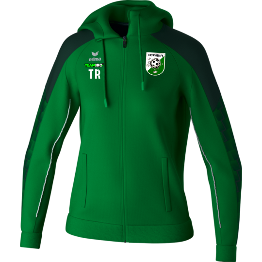 ERIMA EVO STAR Trainingsjacke mit Kapuze Damen