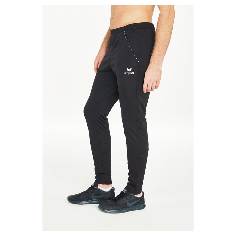 Coswiger FV Kinder Trainingshose mit Wadeneinsatz schwarz