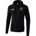 SG Gittersee Herren Kapuzensweatjacke schwarz