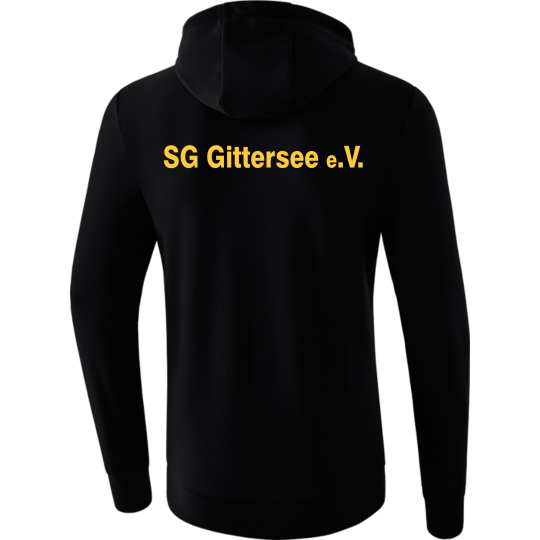 SG Gittersee Kinder Kapuzensweat schwarz