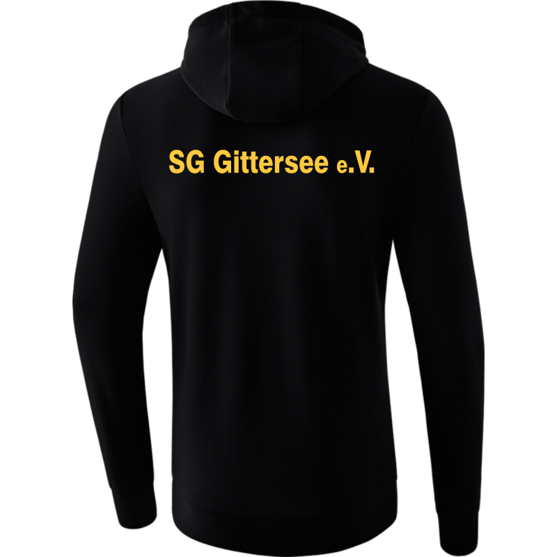 SG Gittersee Kinder Kapuzensweat schwarz