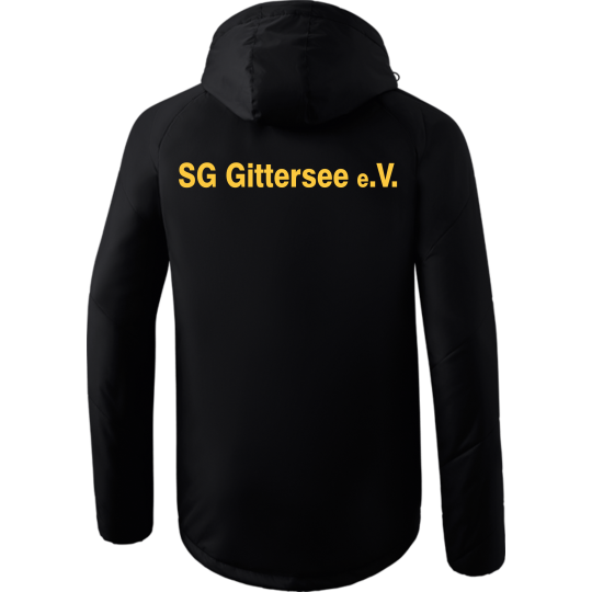 SG Gittersee Herren Winterjacke schwarz