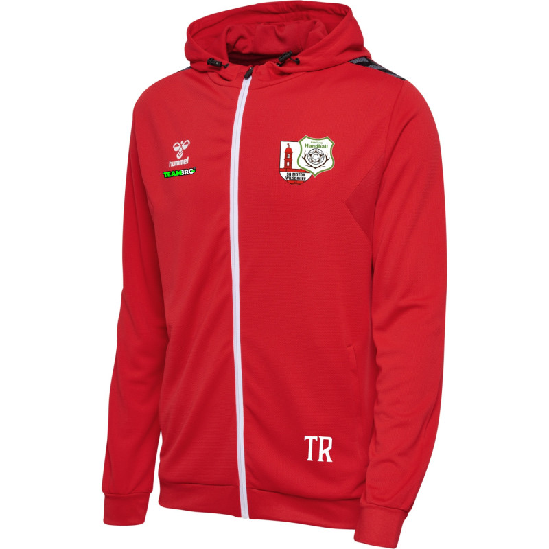 HSG Weißeritztal Unisex Kapuzenjacke rot