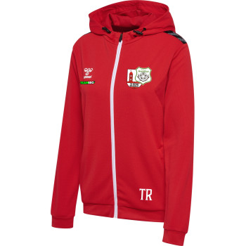 SG Motor Wilsdruff Handball Damen Kapuzenjacke rot