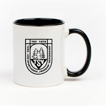 TSV Seifersdorf Volleyball  Tasse schwarz/weiss