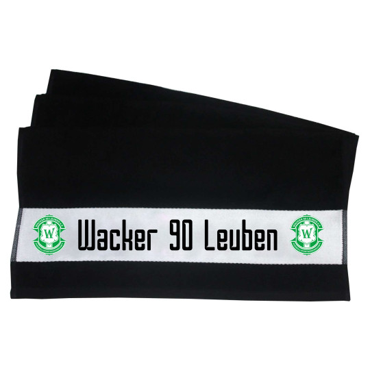 Wacker Leuben  Duschtuch schwarz