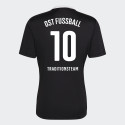 OST Fußball Kinder Trikot "Neumann" schwarz/weiss