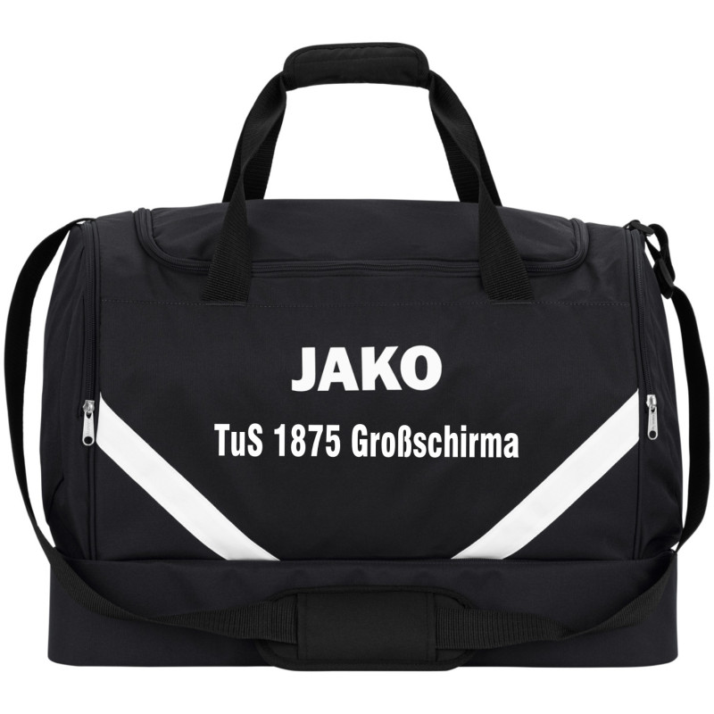 TuS Großschirma Senior Sporttasche mit Bodenfach schwarz