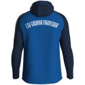 LSV Großhartmannsdorf Kinder Kapuzenjacke royal/marine