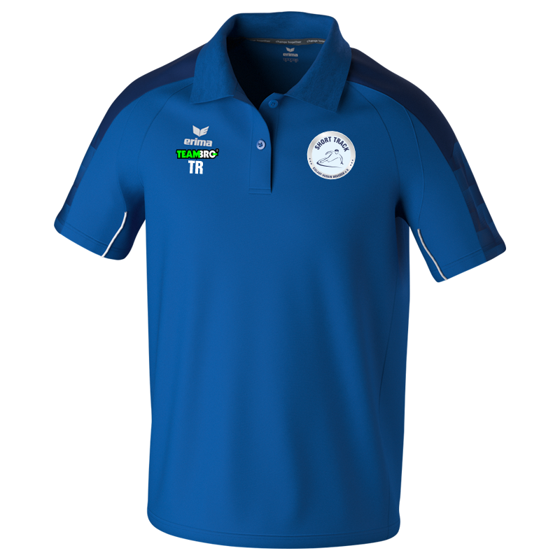 EVD Herren Polo new royal/new navy