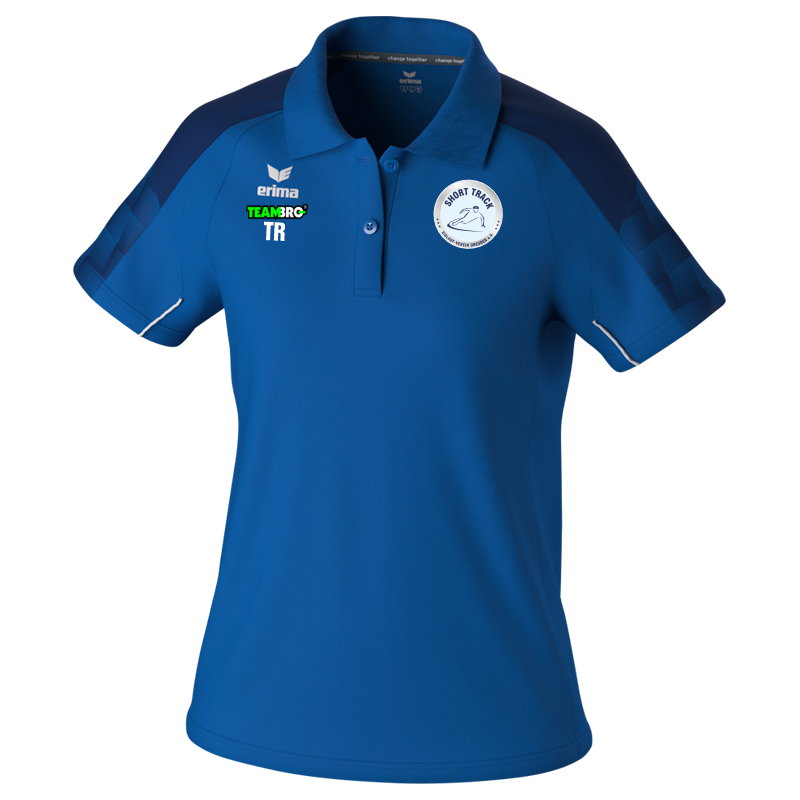 EVD Damen Polo new royal/new navy