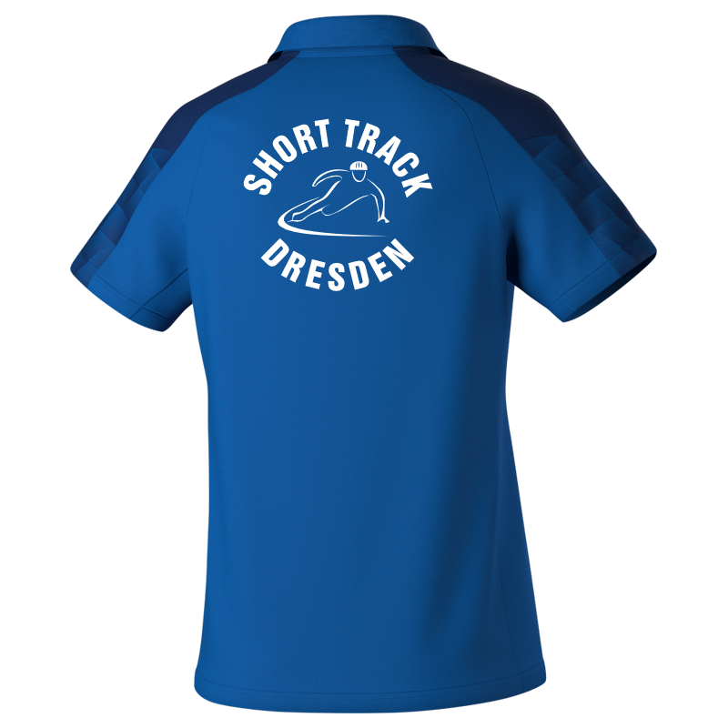EVD Damen Polo new royal/new navy