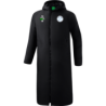 EVD Unisex Stadionmantel schwarz