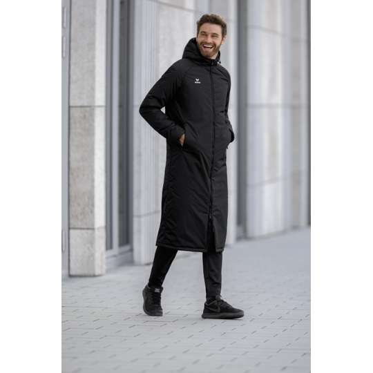 EVD Unisex Stadionmantel schwarz EVD Unisex Stadionmantel schwarz