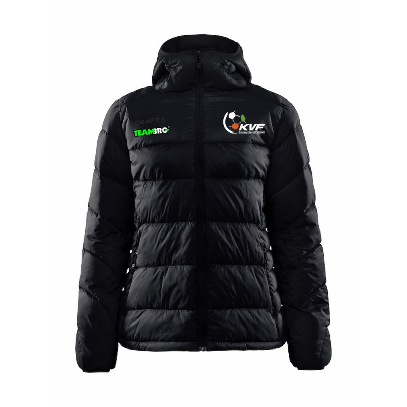 KVF SOE Damen Isolate Jacke schwarz