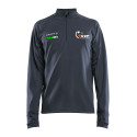 KVF SOE Herren Halfzip grau