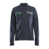 KVF SOE Herren Halfzip grau